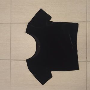 Forever 21 Black Crop Top